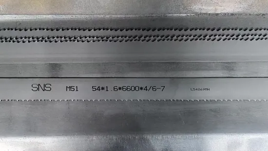 Slaughterhouses and Heayy Use Cutting Carbon steel Bandsaw Blades 124''x1''x0.03''